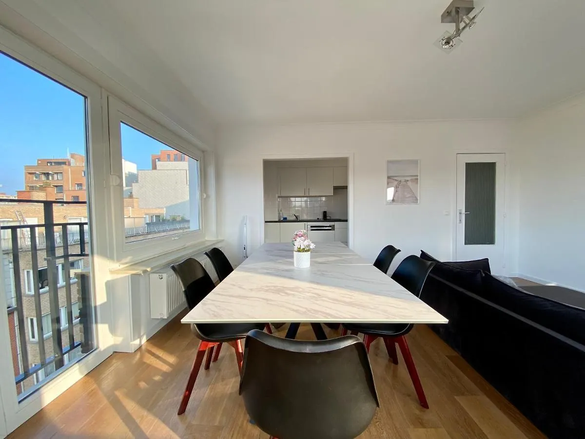 אוסטנדה Luxury 3 Bedroom Apartment On The Top Floor With Panoramic View בלגיה